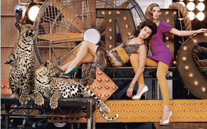 Leopards fashion ad